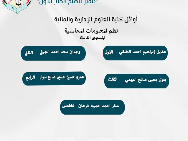 نظم محاسبية 2